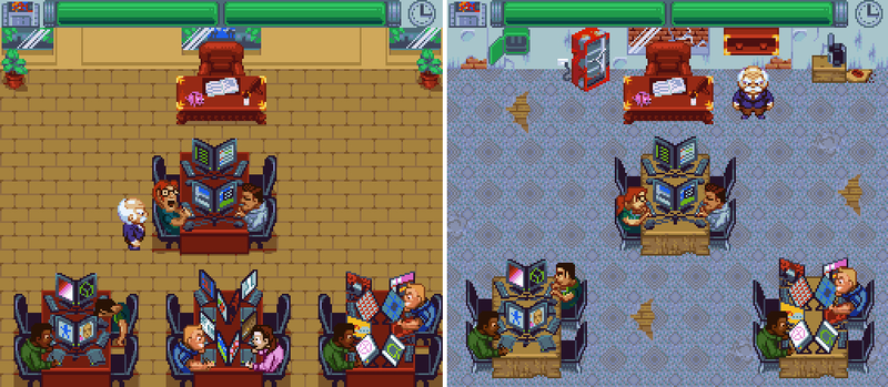 Illustration for article titled New Super NES Game Is All About The Dangers Of Crunch